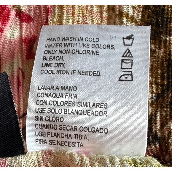 VTG Bila Godet pull-on skirt size M elastic waist flared swirly twirly gorgeous - Picture 6 of 7